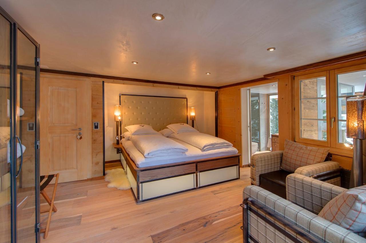 Backstage Hotel Chalet Rooms Церматт Экстерьер фото